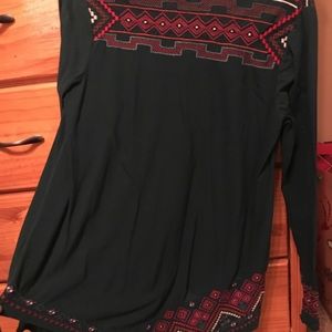 Johnny Was embroidered top